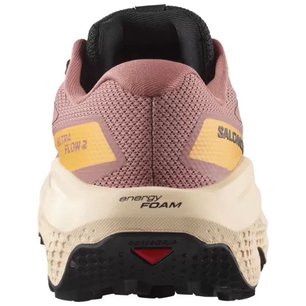  Ženski čevlji SALOMON ULTRA FLOW 2 GTX W L47884500 BURLWOOD/NEŽNA BRESKEV/TOPLA MARELICA 