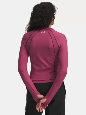 Ženska majica s kratkimi rokavi UNDER ARMOUR UA COLDGEAR TEXTURED CREW 6003999-659 RDEČA
