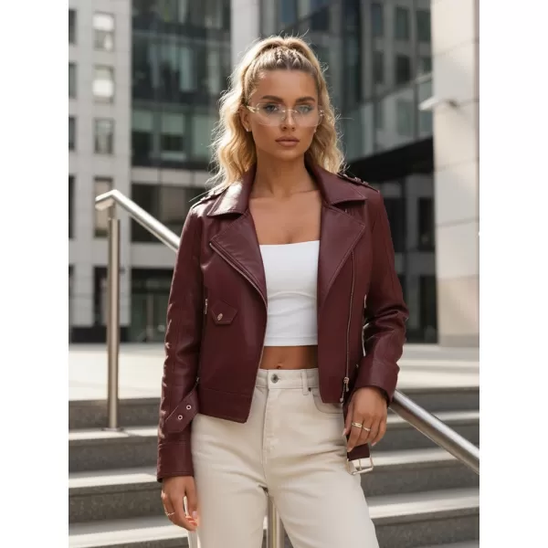  Ženska jakna DSTREET TY5649 BORDO 