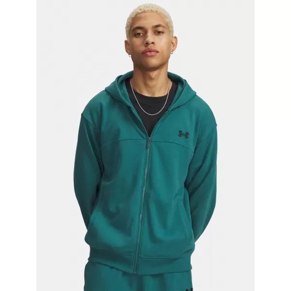  Moški pulover UNDER ARMOUR 6009346-338 ZELENA 
