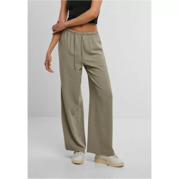  Ženske hlače URBAN CLASSICS TB7500 BLEDO OLIVNO 