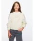 Otroški pulover GAP LOGO SWEATSHIRT 628718-01 IVORY MRAZ
