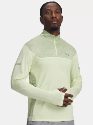 Moška majica s kratkimi rokavi UNDER ARMOUR UA TECH UTILITY 1/4 ZIP 6004963-391 ZELENA