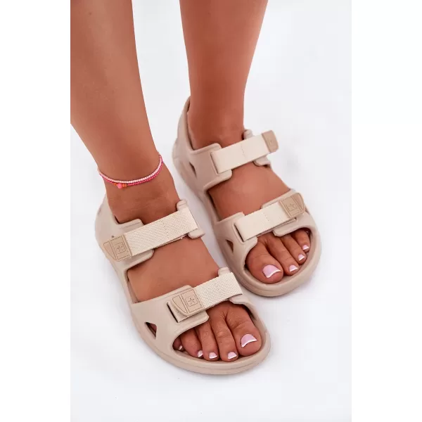  Ženski čevlji BIG STAR RR274A515 BEIGE Big Star Shoes 