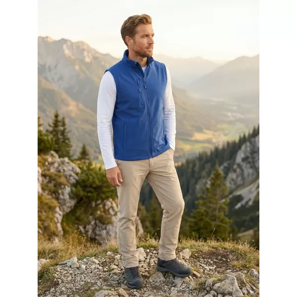  Moški softshell telovnik ALTISPORT NoPrint NP/ALM865 KRALJEVSKO MODRA 