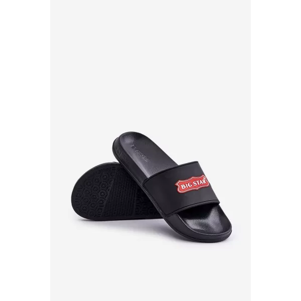  Moški natikači BIG STAR OO174028 BLACK Big Star Shoes 