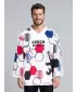 Vrhunski uniseks dres ALTISPORT VOJ/ALU036DRES01 HEKSA BELA