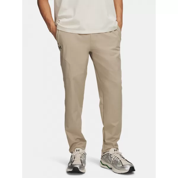  Moške športne hlače UNDER ARMOUR UA UNSTOPPABLE TAPERED PANTS RJAVA 