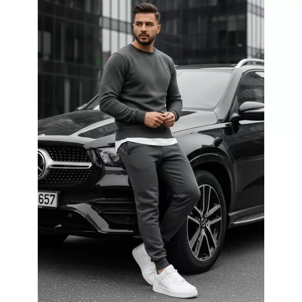  Moški pulover DSTREET BX2405 TEMNO SIVA 