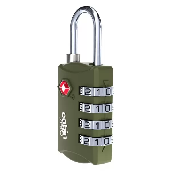  Zaklepanje CABINZERO TSA Travel Lock GRUZIJSKI KAKI 