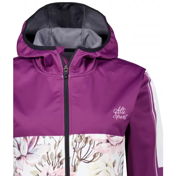  Ženska vrhunska softshell jakna ALTISPORT VOJ/ALW008JACK01 BORDO 