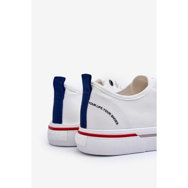  Moške superge BIG STAR LL174204 WHITE Big Star Shoes 