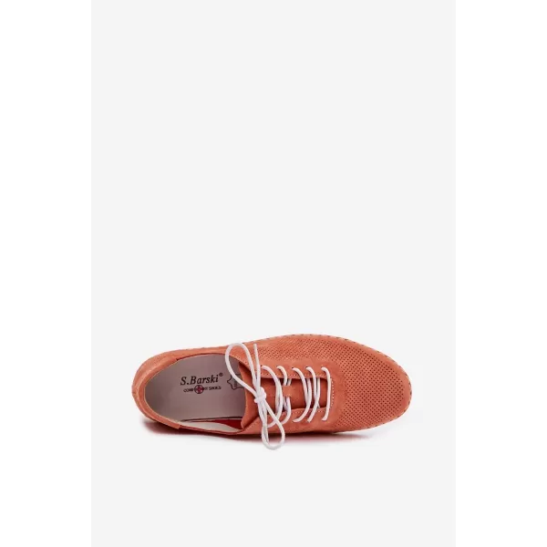  Ženski čevlji S.BARSKI LR61-7080 ORANŽNA 