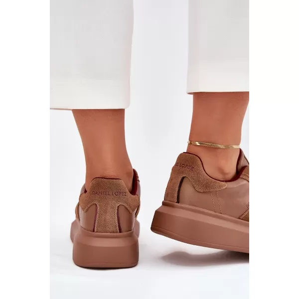  Ženske superge LOPEZ JUST DARE SS2D4005 BROWN/BEIGE Daniel Lopez Just Dare 