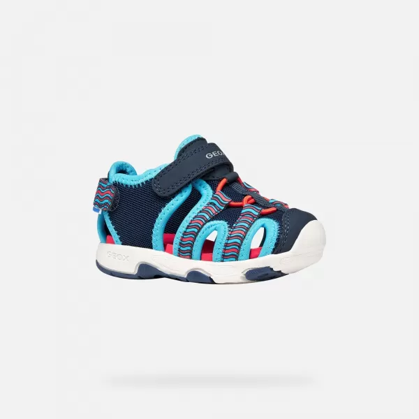  Sandale za fante GEOX SANDAL MULTY B650FA0CE14CF44D MODRA 