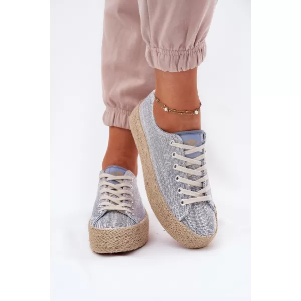  Ženske superge LEE COOPER LCW-25-02-3284 SVETLO MODRA 