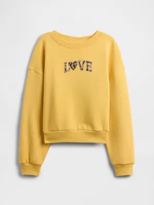 Otroški pulover GAP LOGO SWEATSHIRT 797741-00 LOVITI