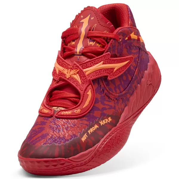  Škornji PUMA MB.05 CROWD SURF 312132-01 PUMA RDEČA/MAGENTA LESK 
