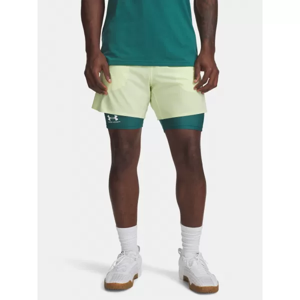 Moške kratke hlače UNDER ARMOUR UA VANISH ELITE 6IN SHORT 6009868-391 ZELENA 