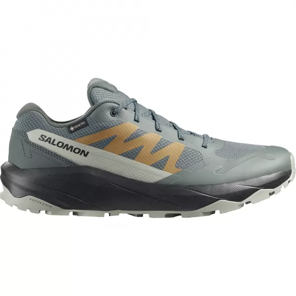  Moški čevlji SALOMON OUTSCAPE GTX L49139800 URBANI ŠIK/ČRNA/BRILJANTNO OLIVNA 