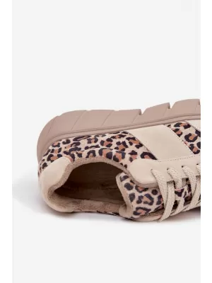 Ženske superge VINCEZA LEOPARDO BEŽ