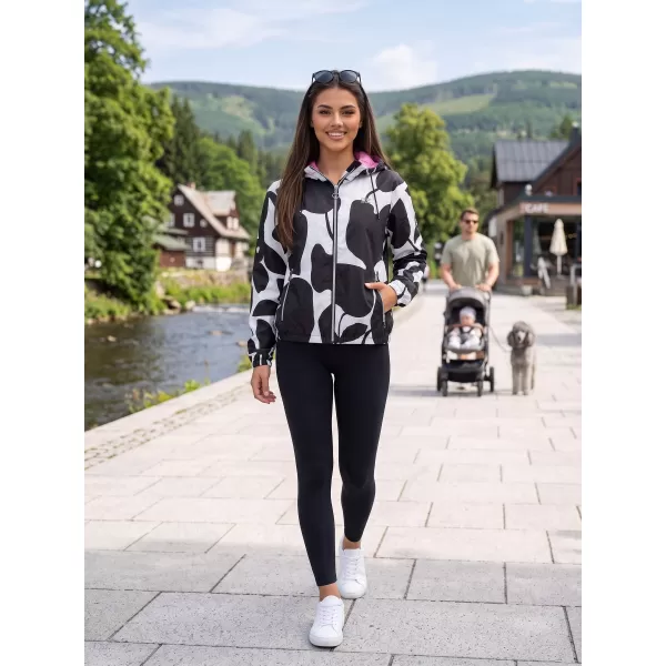  Ženska jakna ALTISPORT HELSIE ČRNO/BELO 