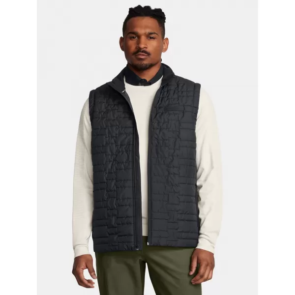  Moški telovnik UNDER ARMOUR DRIVE PRO INSULATED VEST 1385830-001 ČRNA 