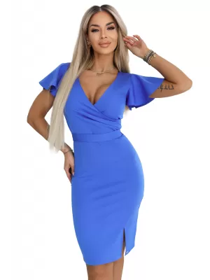 Obleka NUMOCO NINA 479-12 KRALJEVSKO MODRA