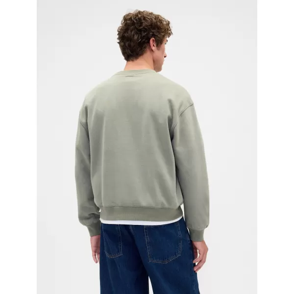  Moški pulover GAP CORP LOGO SWEATSHIRT 873445-02 MESKULEN ZELENA 