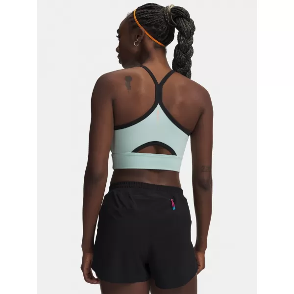  Ženski brezrokavnik UNDER ARMOUR UA VELOCITI ELITE CROP TANK 6009499-703 ZELENA 