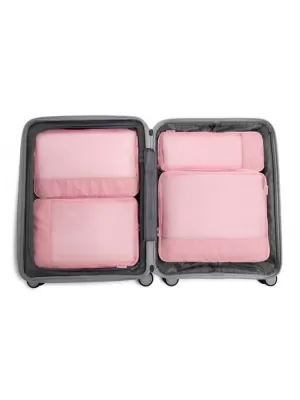 Kovček HEYS Ecotex Compression Packing Cube 4 Pc Set ROZA PESEK