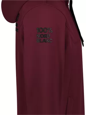 Moška softshell jakna NORDBLANC CANOPY NBSSM8340 BORDO