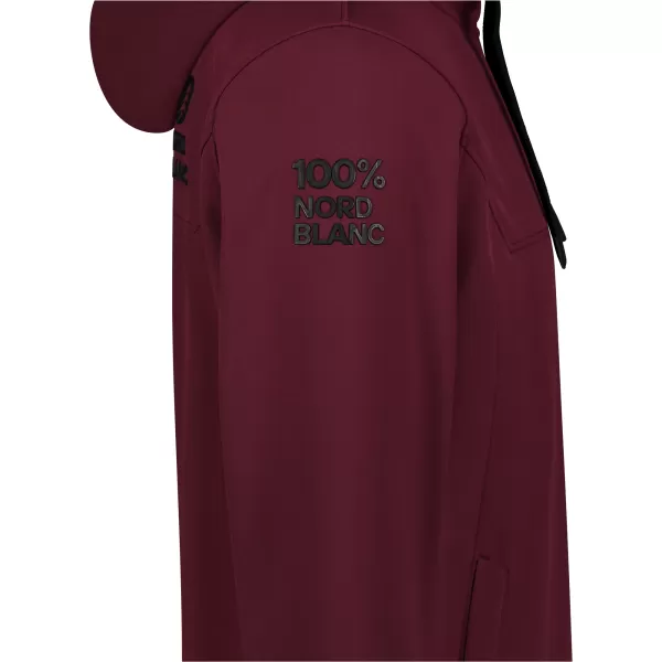  Moška softshell jakna NORDBLANC CANOPY NBSSM8340 BORDO 