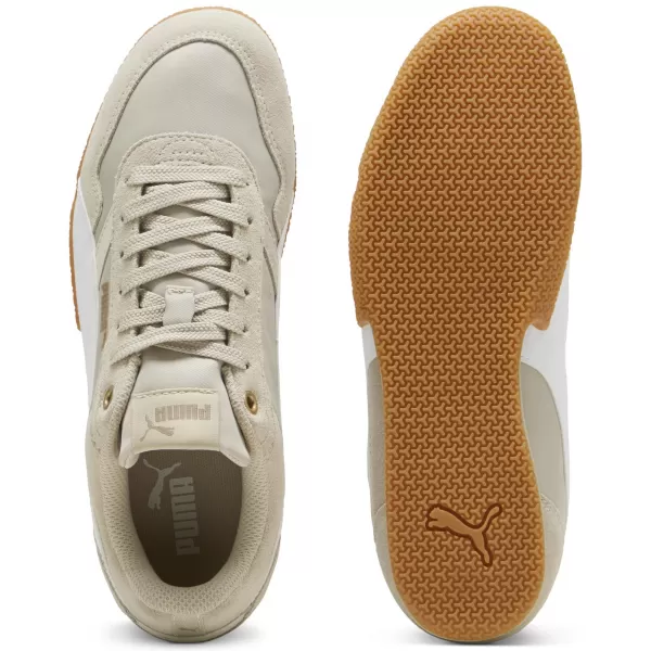  Ženski čevlji PUMA BELLA DONNA NYLON 403554-05 DESERT DUST/ PUŠČAVSKI PRAH/PUMA BELA/ZLATA 