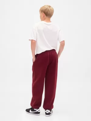 Otroške trenirke GAP LOGO SWEATPANTS 813872-04 RDEČE OKUSNO