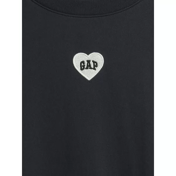  Ženski pulover GAP CREW CROP SWEATSHIRT 852831-01 NOČ BREZ MESECA 
