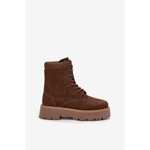  Ženski čevlji BIG STAR SS274792 BROWN/BEIGE Big Star Shoes 