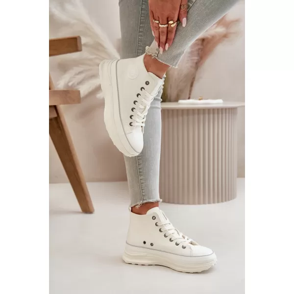  Ženske superge BIG STAR OO274064 WHITE Big Star Shoes 