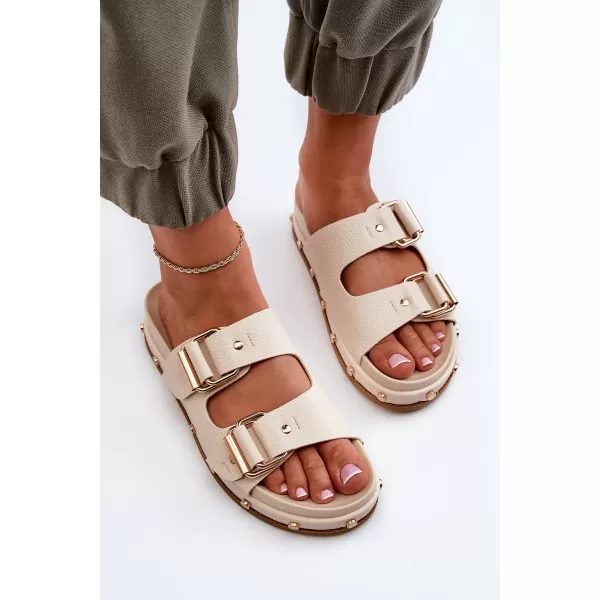  Ženski čevlji BIG STAR NN274083 BEIGE Big Star Shoes 