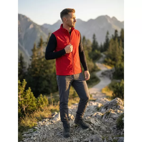  Moški softshell telovnik ALTISPORT NoPrint NP/ALM865 RDEČA 