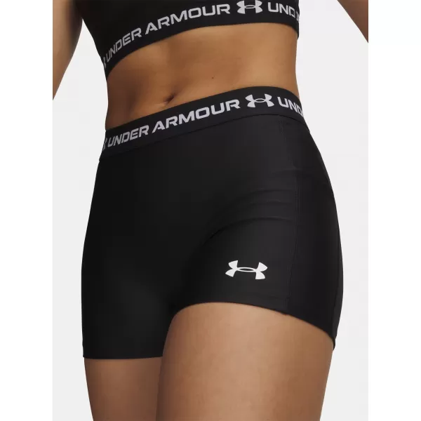  Ženske kratke hlače HEATGEAR SHORTY 6010725-008 ČRNE Under Armour 