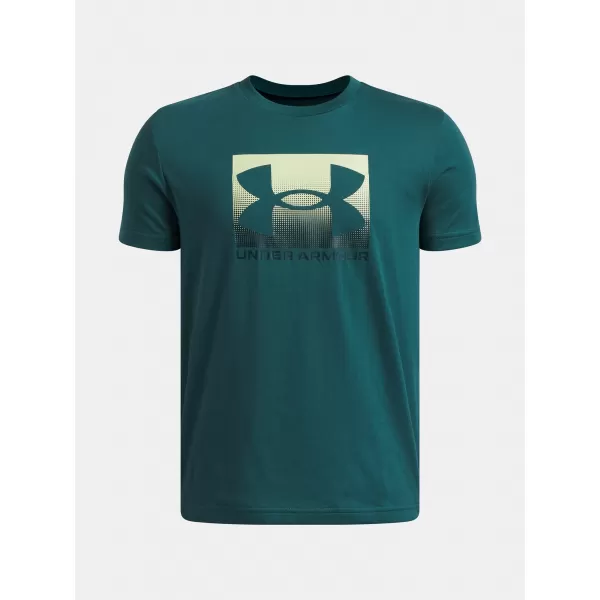  Fantovska majica s kratkimi rokavi UNDER ARMOUR B BOXED SPORTS UPDATE SS 1388672-338 ZELENA 