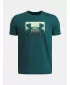 Fantovska majica s kratkimi rokavi UNDER ARMOUR B BOXED SPORTS UPDATE SS 1388672-338 ZELENA
