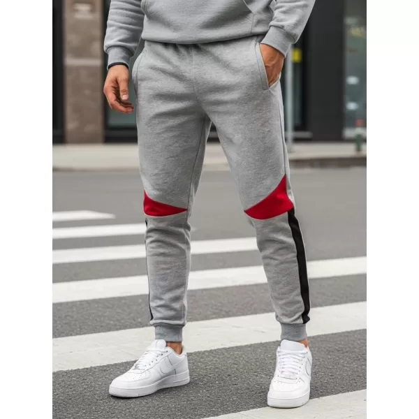  Moške hlače DSTREET UX3241 SVETLO SIVA 