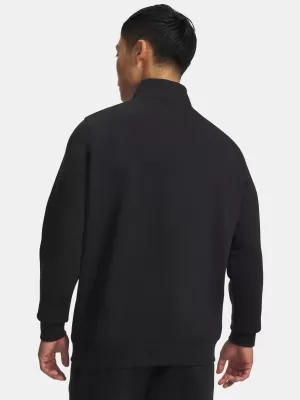 Moški pulover UNDER ARMOUR ICON FLEECE 1/4 ZIP 6012710-001 ČRNA
