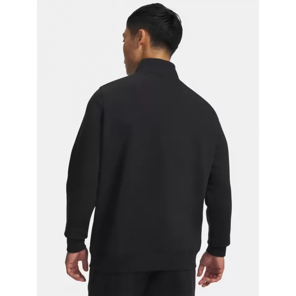  Moški pulover UNDER ARMOUR ICON FLEECE 1/4 ZIP 6012710-001 ČRNA 