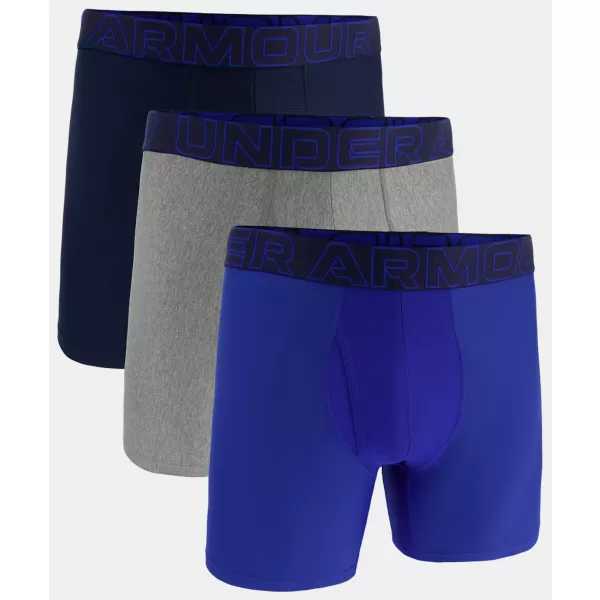  Moške kratke hlače UNDER ARMOUR M PERF TECH 6IN 1383878-400 MODRA 