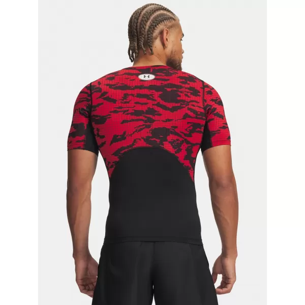  Moška majica s kratkimi rokavi UNDER ARMOUR HG PRINTED SS 6009657-002 ČRNA 