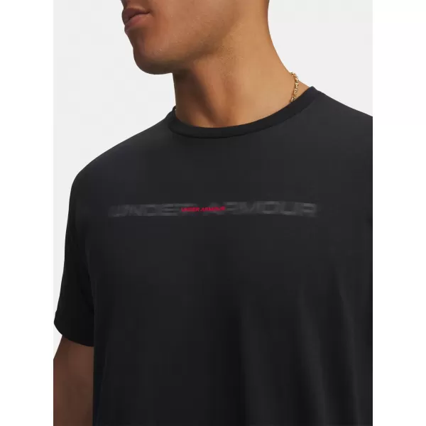  Moška majica s kratkimi rokavi UNDER ARMOUR M BLUR WM SS 6009248-001 ČRNA 