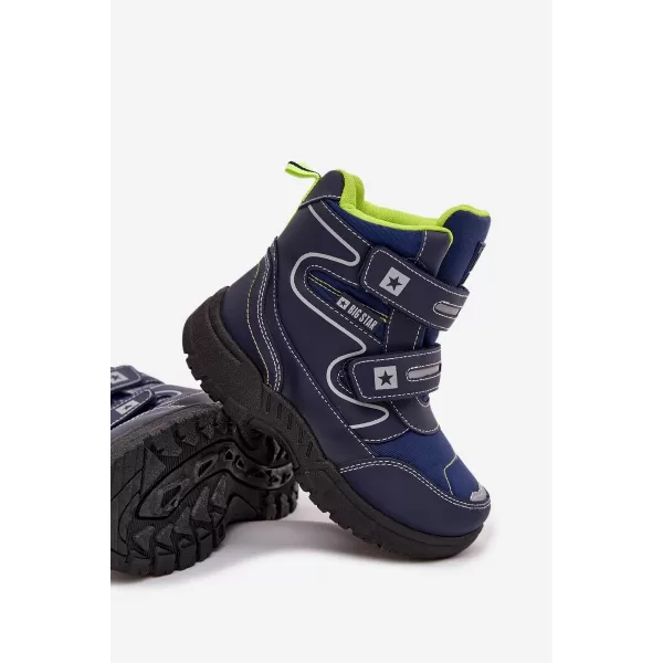  Otroški škornji za sneg BIG STAR OO374048 BLUE Big Star Shoes 